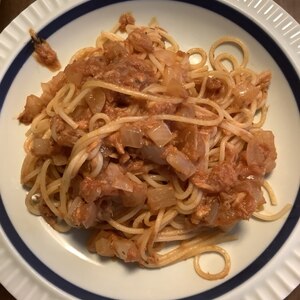 ツナのトマトソースパスタ★オレガノ風味